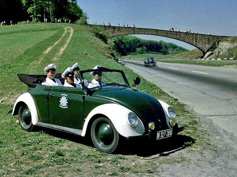 Volkswagen Käfer Cabrio Polizei (1954)