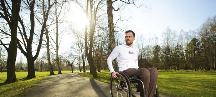 Vozíčkář Zbyněk Sýkora se zúčastní oblíbeného charitativního běhu