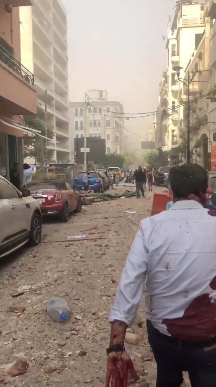Masivní exploze v Bejrútu, metropoli Libanonu (4. 8. 2020)