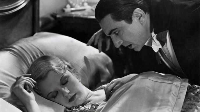 Béla Lugosi jako hrabě Dracula Béla Lugosi jako hrabě Dracula