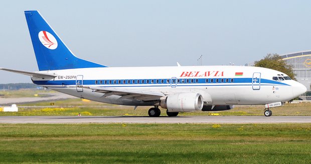 Letadlo společnosti Belavia údajně zachránila běloruská KGB.