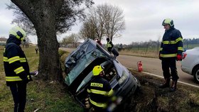 Nehoda dodávky u Bělčic