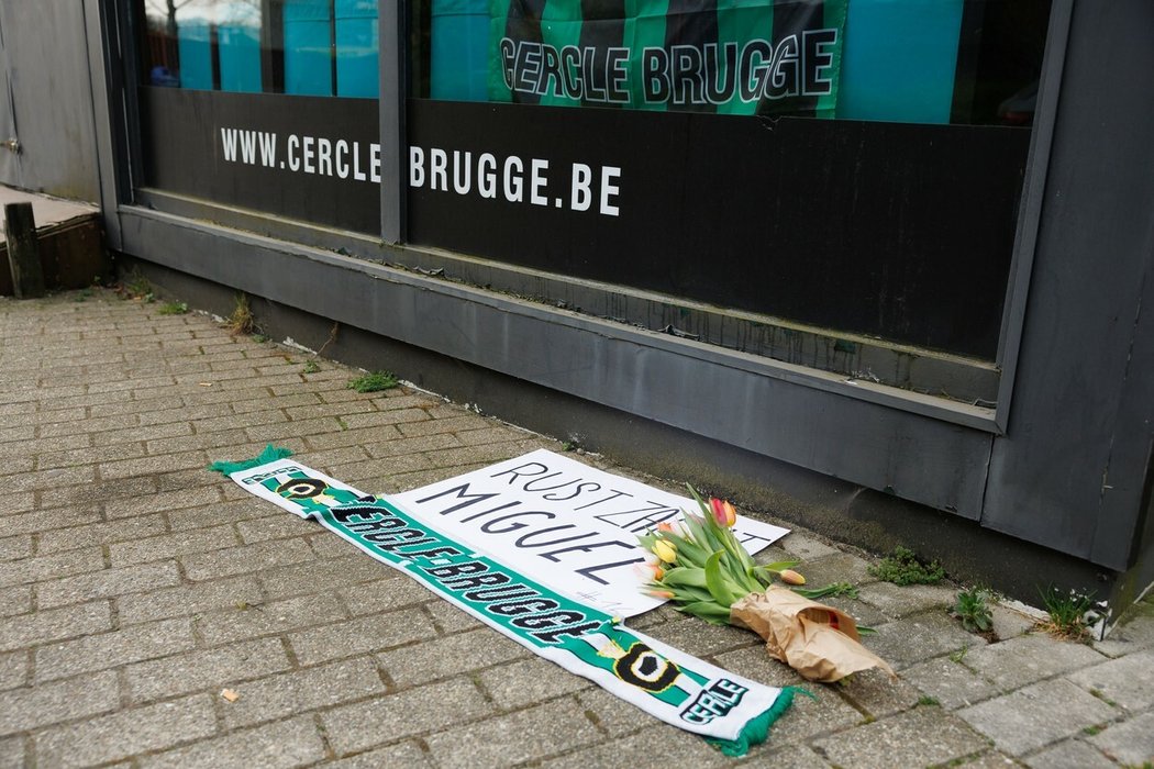 Belgický klub Cercle Bruggy oplakává svého brankáře Miguela Van Dammeho, který prohrál svůj boj s leukémií
