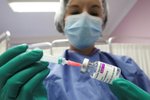 Očkování proti covid-19 vakcínou společnosti AstraZeneca v Belgii (22. 2. 2021)