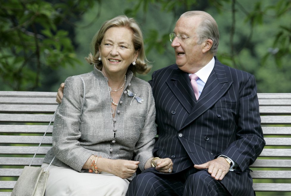 Bývalý belgický král Albert II. s manželkou Paolou.