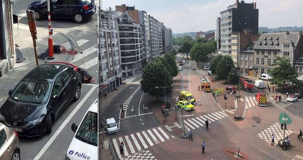 Zabil dva policisty a chodce, uklízečku vzal jako rukojmí. Útočníka v Belgii zastřelili