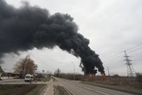 Exploze v ruském pohraničí: Útok poškodil ropný terminál. Gubernátor zmínil granáty a letadlo