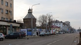 Následky ostřelování ruského Belgorodu (30.12.2023)