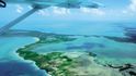 Belize: Přelet z hlavního města na ostrov Ambergeris Caye