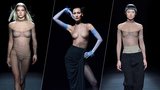 Nahé, nebo oblečené? Hadidová i Shayková překvapily na přehlídce Mugler