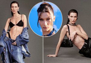 Bella Hadid v nové sexy kampani