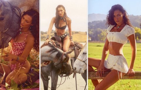 Supermodelka Bella Hadidová se vrátila ke kořenům: Duše kovbojky