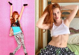 Bella Thorne - ze sladké holčičky hvězdou porna!