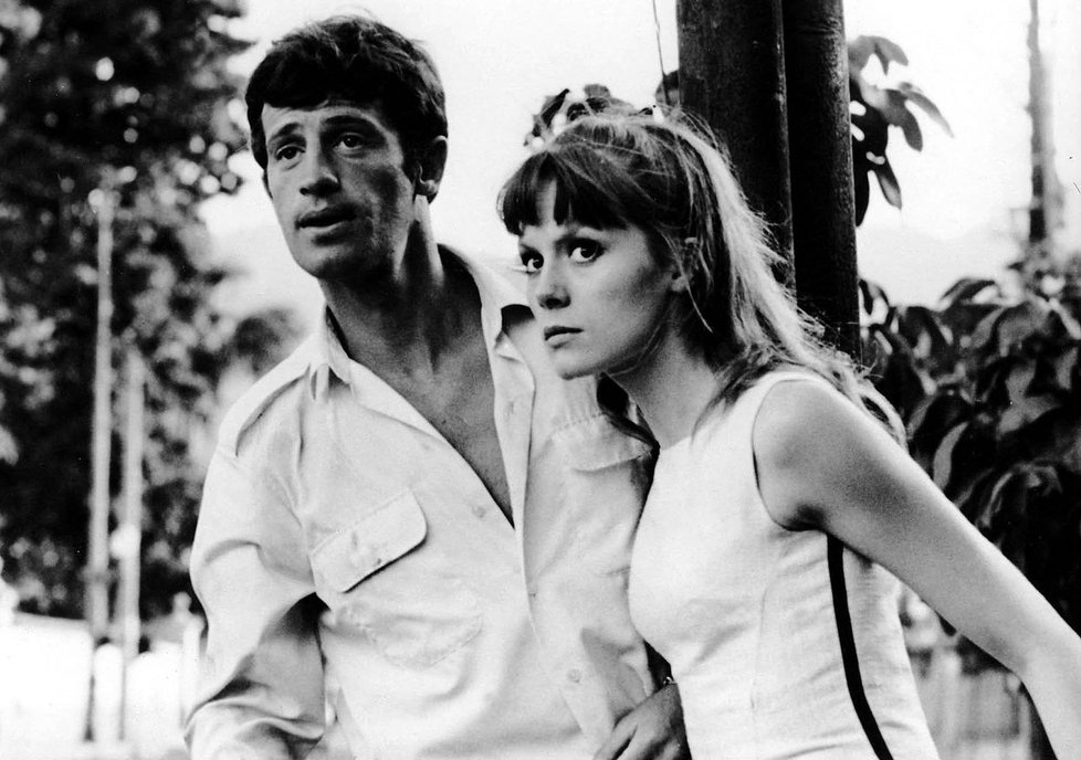 Francoise Dorléac a Jean-Paul Belmondo ve filmu Muž z Ria