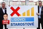 Šéfové Starostů Petr Gazdík a lidovců Pavel Bělobrádek mohou teď logo společné koalice zahodit.