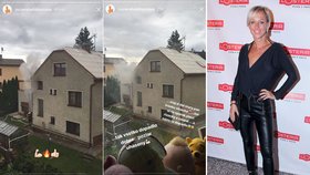 Zuzana zachránila hořící dům