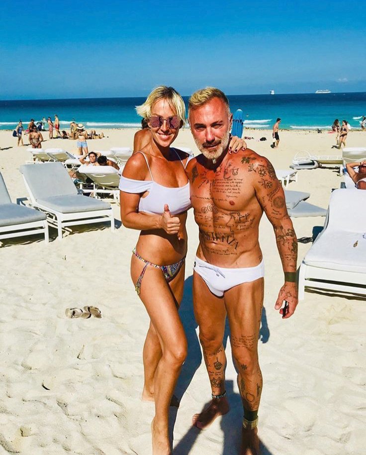 Zuzana Belohorcová se na pláží potkala s fešným tanečníkem Gianlucou Vacchim
