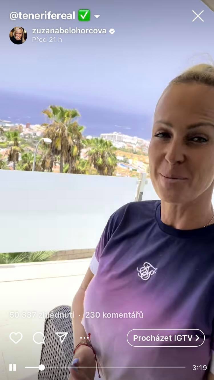 Zuzana Belohorcová s epochlubila bydlením na Tenerife 