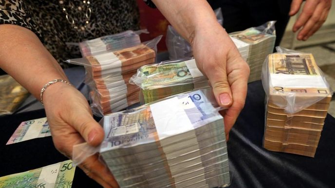 Běloruské rublové bankovky