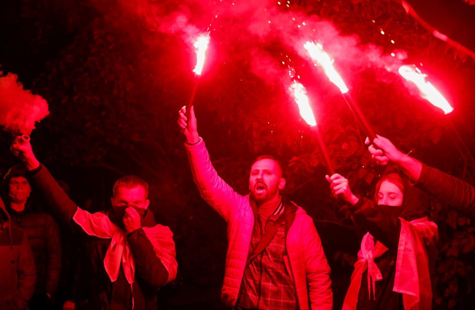 Protesty v Bělorusku po zabití ajťáka Andreje Zelcera