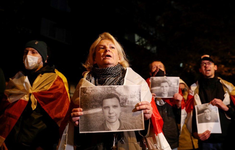 Protesty v Bělorusku po zabití ajťáka Andreje Zelcera