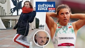Unesená běloruská atletka? Rok od nefér voleb Lukašenko zatýká i za nevhodné tepláky