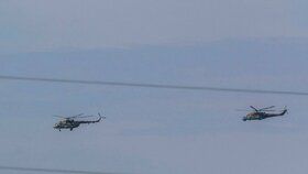 Polský vzdušný prostoro narušily běloruské armádní vrtulníky (1.8.2023).