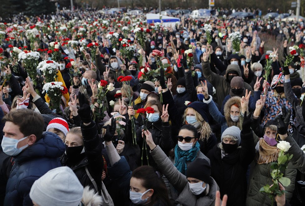 Protesty v Bělorusku