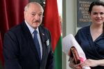 Volby v Bělorusku: Hlavní soupeři - současný prezident Alexandr Lukašenko a Svjatlana Cichanouská