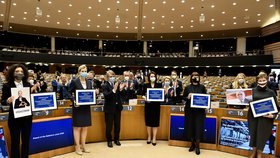 Představitelé běloruké opozice získali Sacharovovu cenu pro rok 2020.