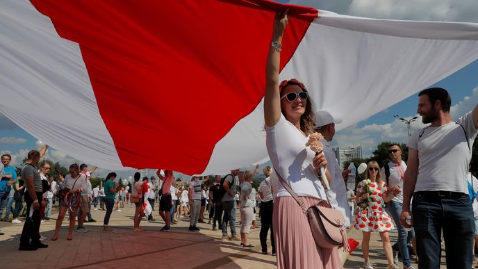 Protesty v Bělorusku