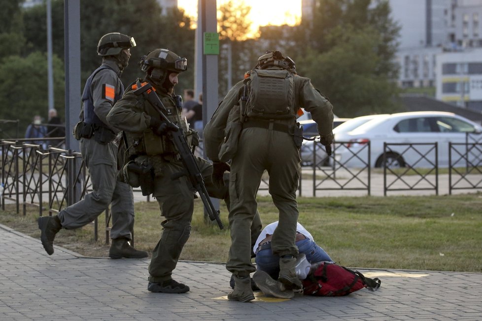 Protesty v Bělorusku