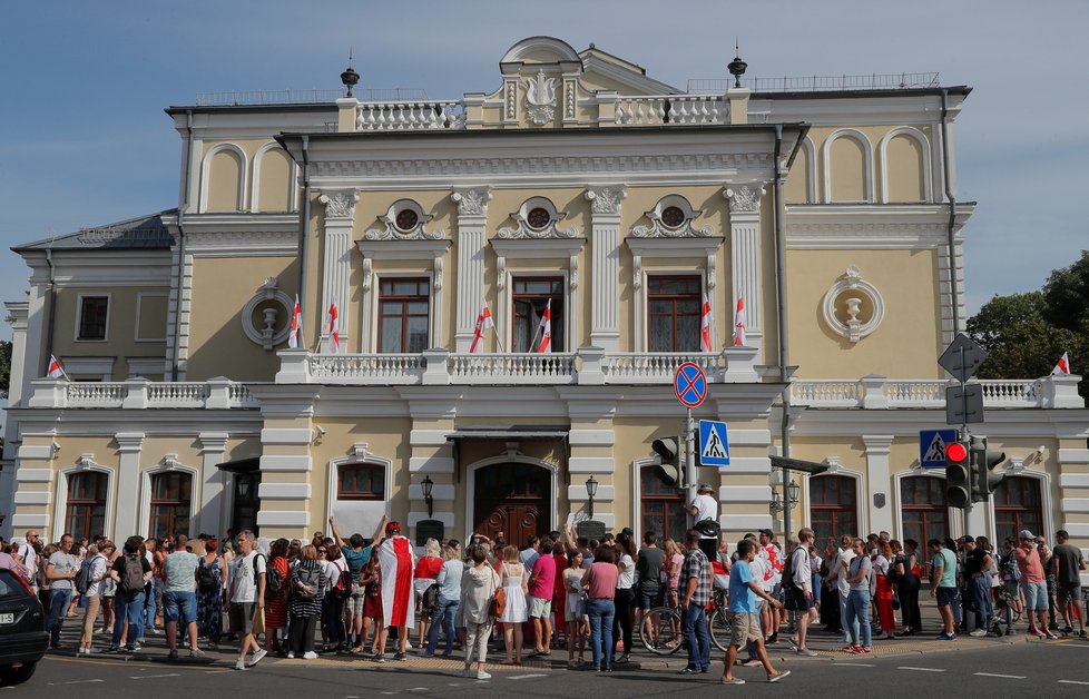 Protesty v Bělorusku