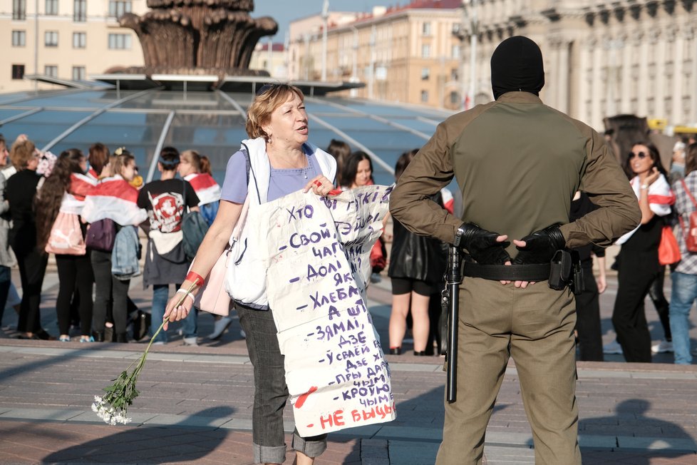 V Bělorusku pokračují protesty proti prezidentovi Lukašenkovi, (6.09.2020).