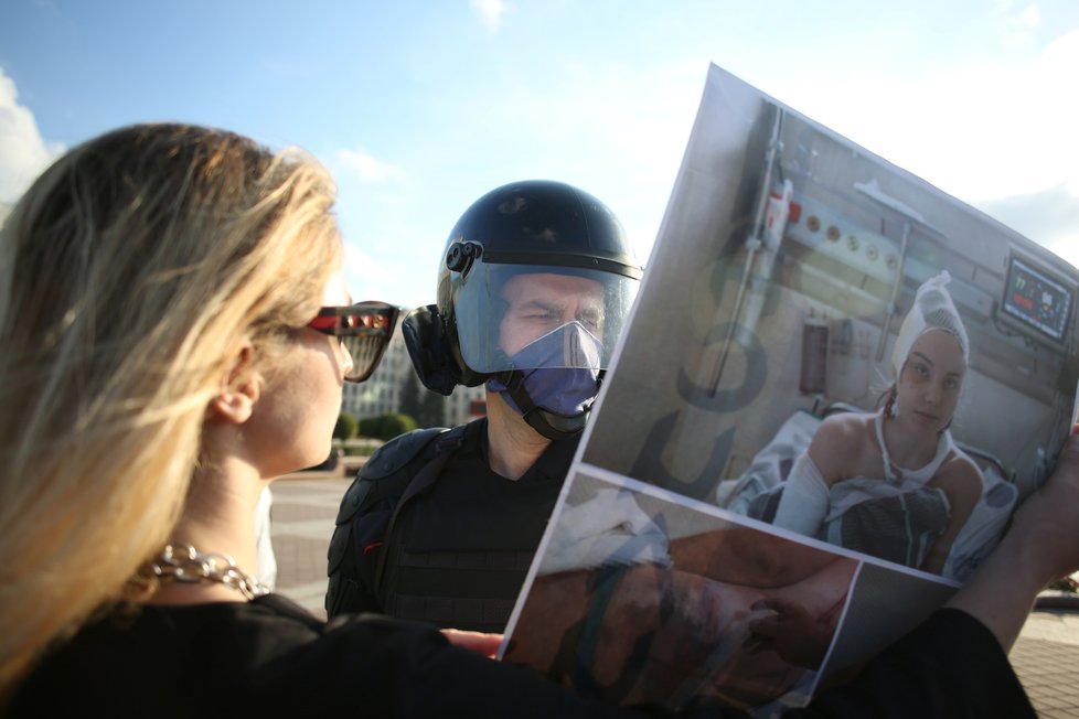 V Bělorusku pokračují protesty proti prezidentovi Lukašenkovi, (6.09.2020).