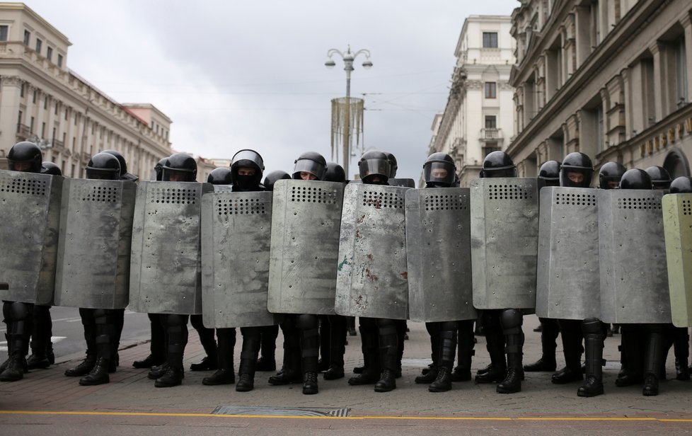 V Bělorusku pokračují protesty proti prezidentu Lukašenkovi, (6. 9. 2020).