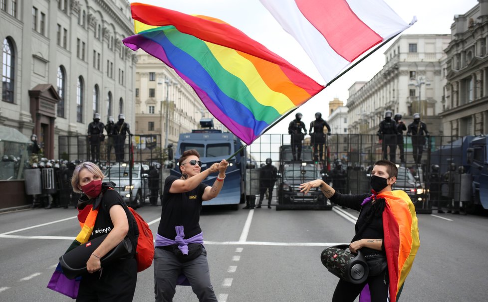 V Bělorusku pokračují protesty proti prezidentovi Lukašenkovi, (6.09.2020).