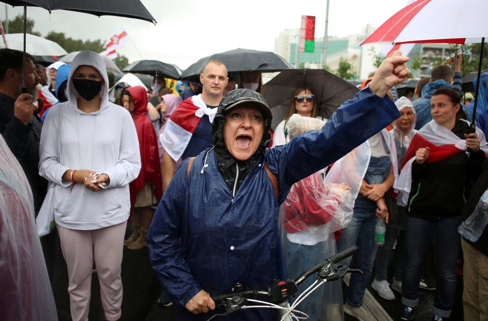 V Bělorusku pokračují protesty proti prezidentovi Lukašenkovi, (6.09.2020).