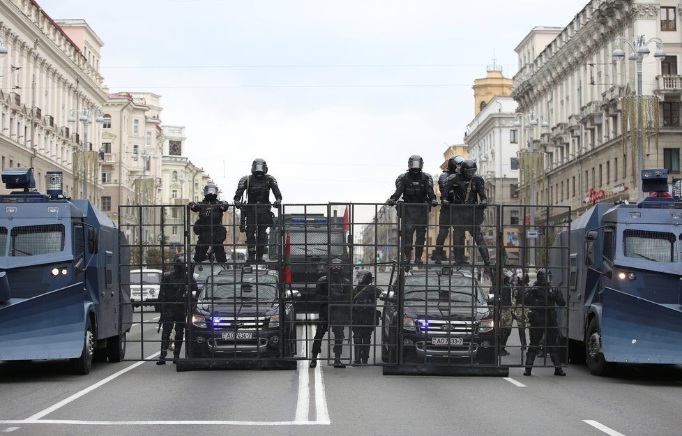 V Bělorusku pokračují protesty proti prezidentovi Lukašenkovi, (6.09.2020).