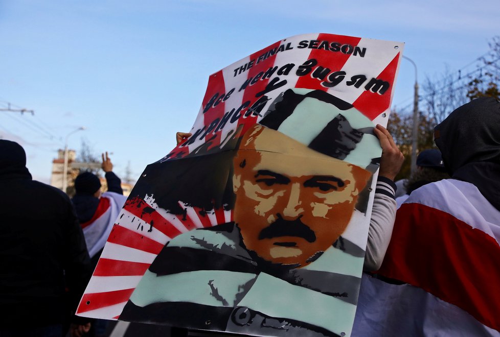 Protesty v Bělorusku pokračují, (29.11.2020).