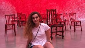 Pratasevičova přítelkyně Sofia Sapegaová.