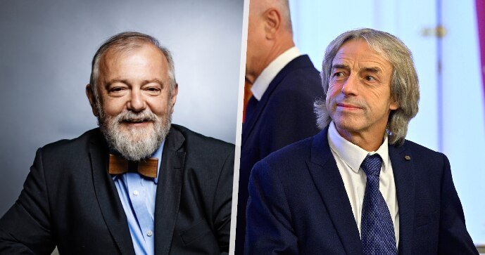 Hynek Kmoníček a Pavel Bém