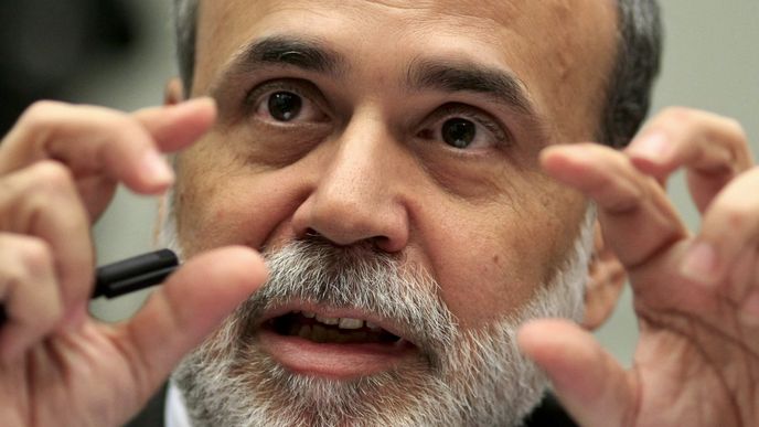 Šéf amerického Fedu Ben Bernanke.