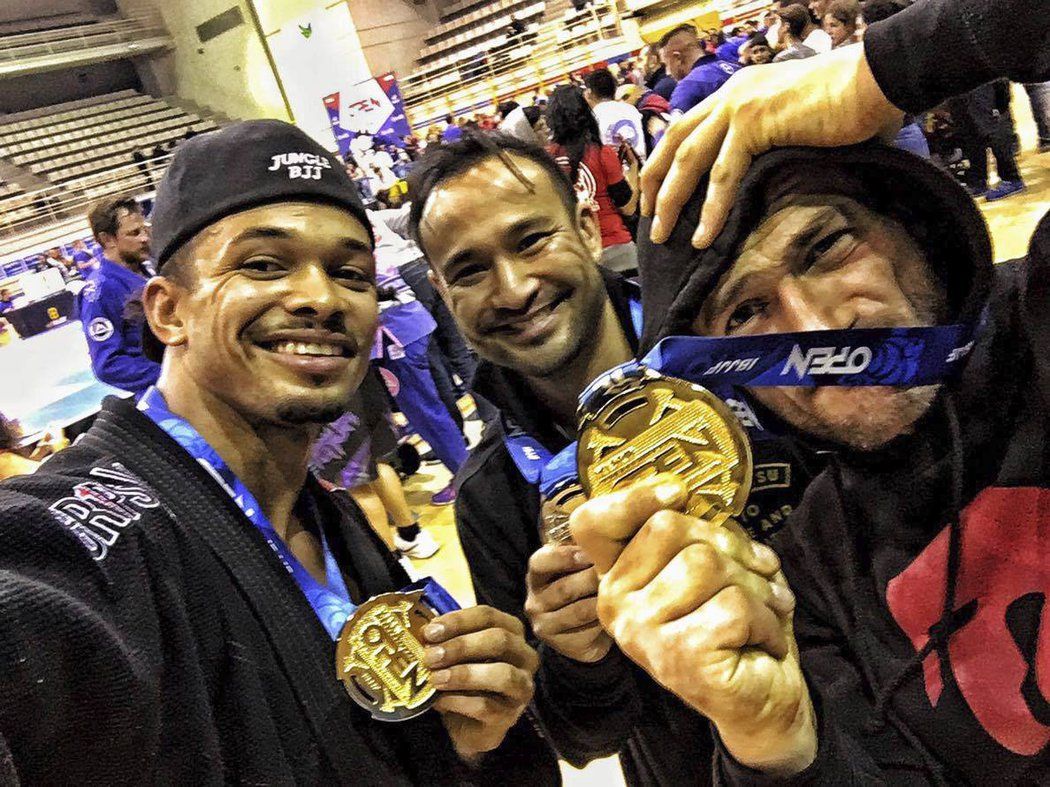 Ben Cristovao a Michal &#34;Timbalada&#34; Herčka vybojovali zlaté medaile na šampionátu brazilského jiu jitsu v Madridu