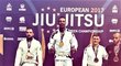 Ben Cristovao po zisku zlaté medaile na mistrovství Evropy v brazilském jiu jitsu