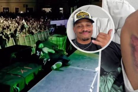Obrázek: Zpěvák Ben Cristovao: Zřítil se z pódia!