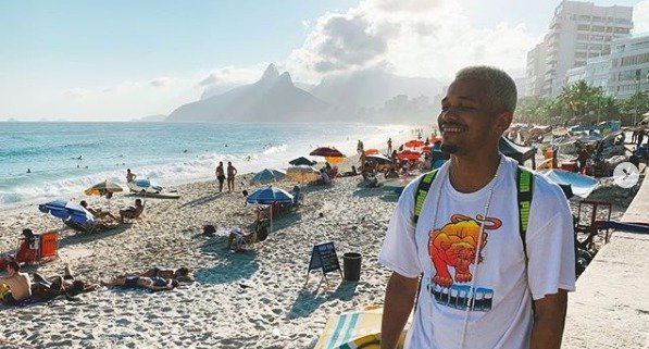 Ben Cristovao na dobrodružném výletu v Rio de Janeiru, kde natáčí svůj nový klip.