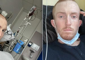 Benovi (22) diagnostikovali angínu místo leukémie. Báli se mu pořádně podívat do krku kvůli covidu.