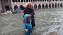 Mimořádně silné záplavy v Benátkách