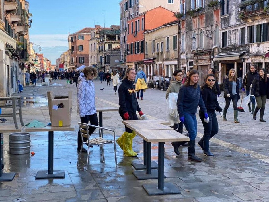 S masivními záplavami se v posledních dnech potýkaly italské Benátky.